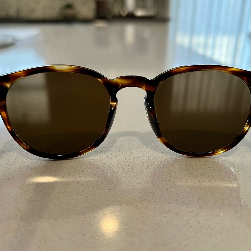 Warby Parker Percey Tortoise Round Sunglasses